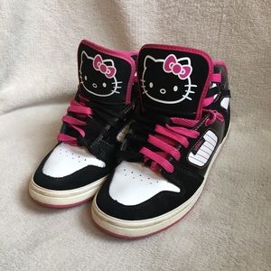 hello kitty high top vans